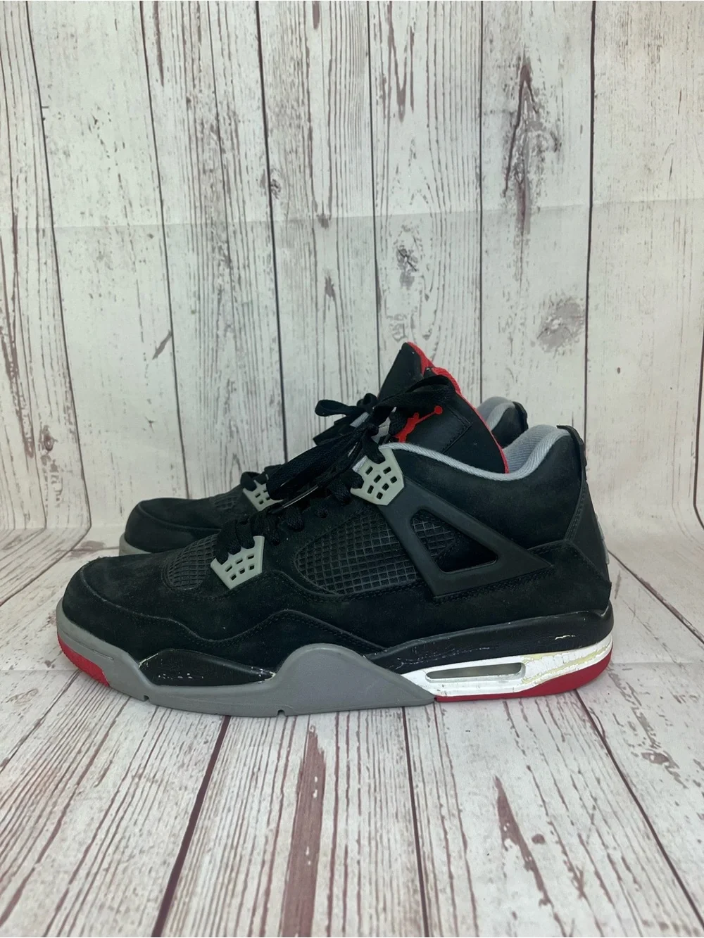 Jordan 4 Bred 2012 Men's Athletic Sneakers Size 13